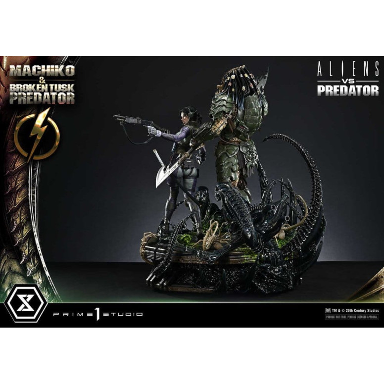 Prime 1 Studio - Aliens vs. Predator (Comic) – Machiko & Broken Tusk Ultimate Premium Masterline Series 1/4