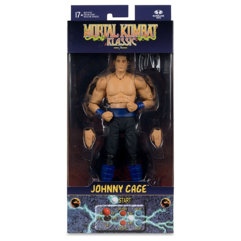 Mc Farlane - Mortal Kombat Klassiker – Johnny Cage 1/12