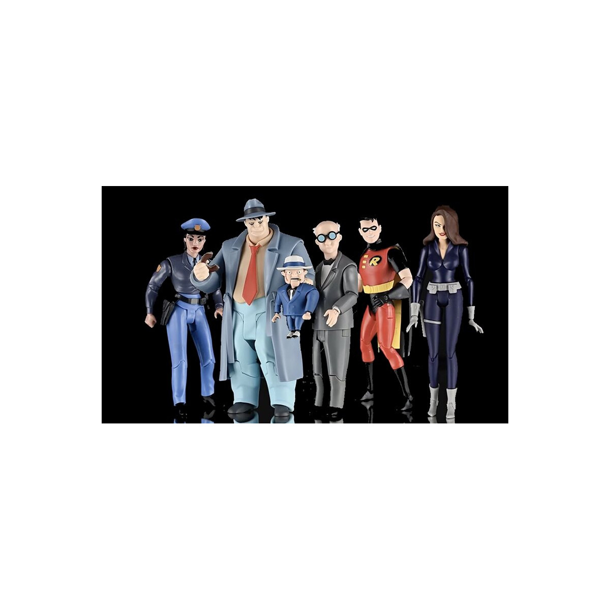 Mc Farlane DC Direct - DETECTIVE HARVEY BULLOCK BAF Rene Montoya – Batman: The , 1992 Animated Series