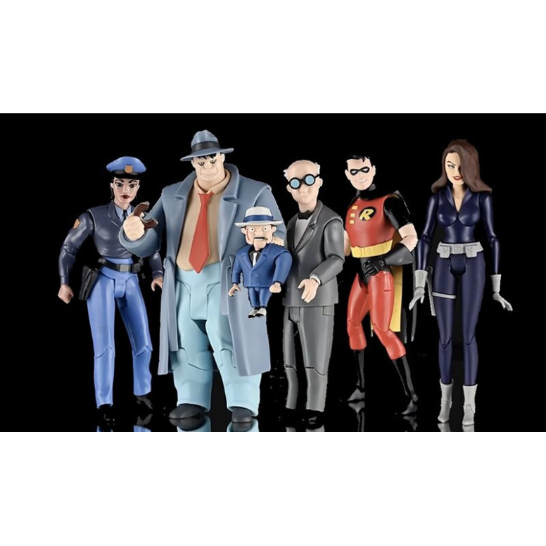 Mc Farlane DC Direct - DETECTIVE HARVEY BULLOCK BAF Rene Montoya – Batman: The , 1992 Animated Series