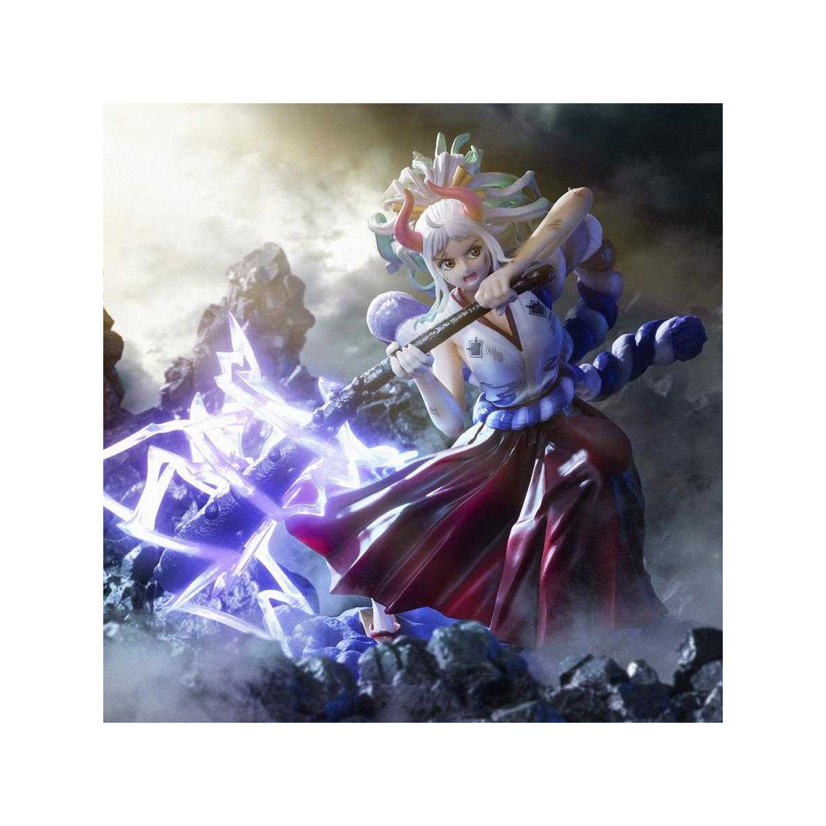 Bandai One Piece - Thunder Bagua (Battle Scarred Ver.) EXKLUSIVE AUFLAGE - Battle Yamato Figuarts Zero Extra