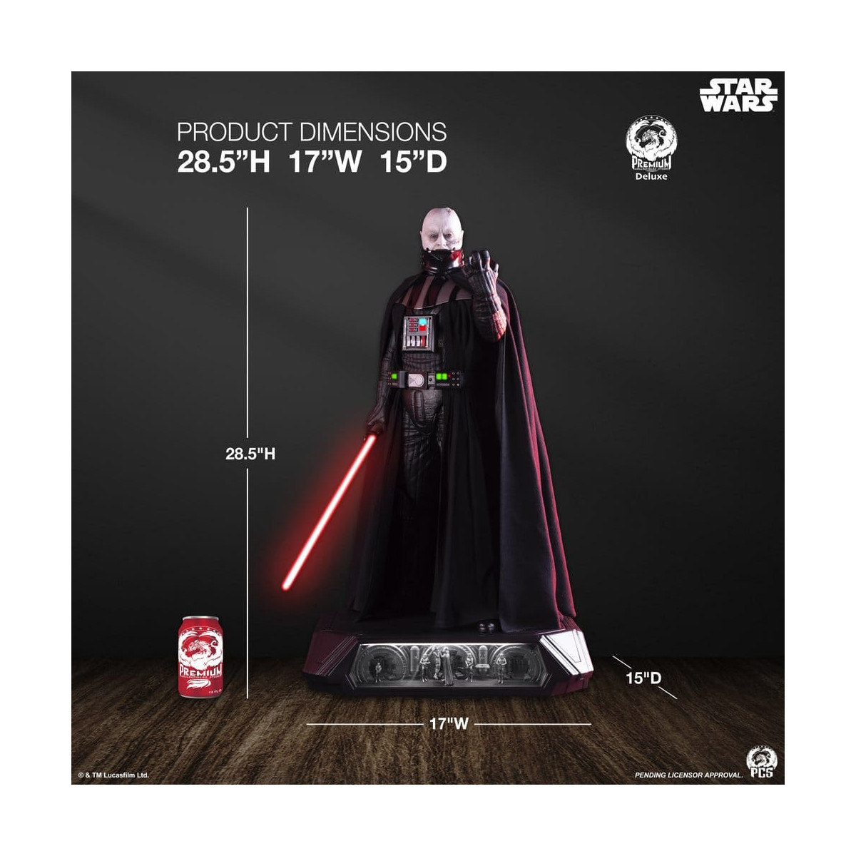PCS Star Wars – Darth Vader Hyperreal Edition 1/3 – Premium Collectibles Studio
