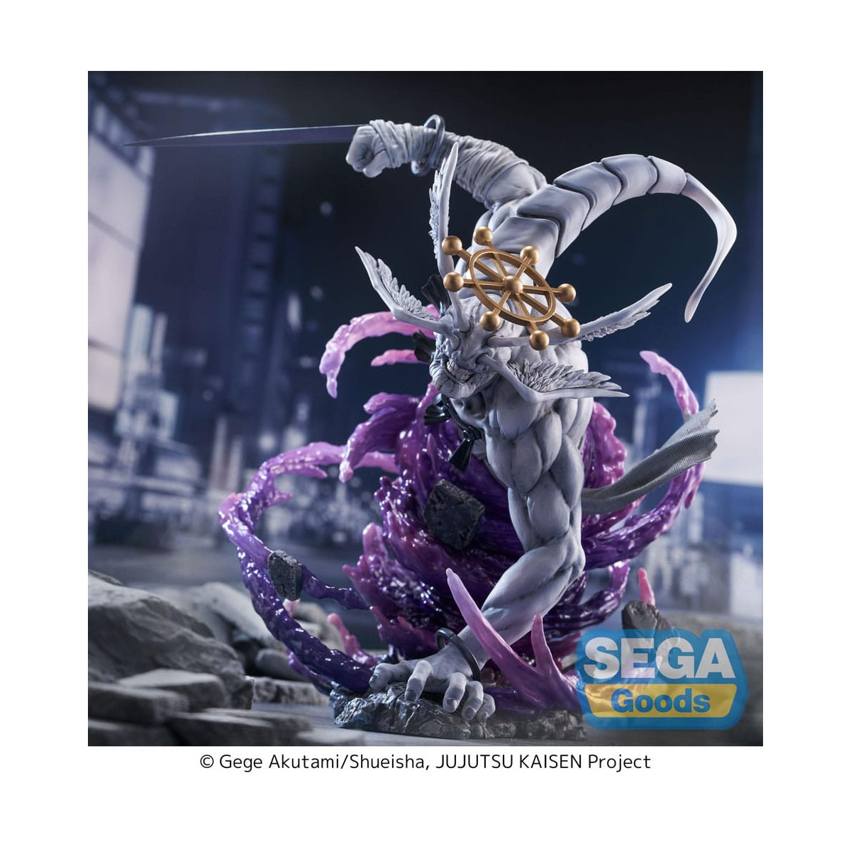 SEGA FIGURIZMA – Achtklingiges Schwert „Divergent Sila“ des göttlichen Generals Mahoraga – Jujutsu Kaisen