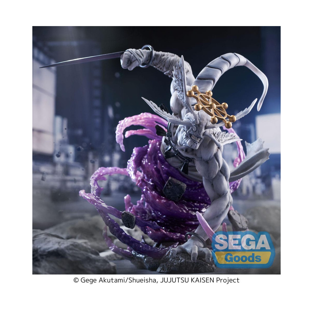 SEGA FIGURIZMA – Achtklingiges Schwert „Divergent Sila“ des göttlichen Generals Mahoraga – Jujutsu Kaisen