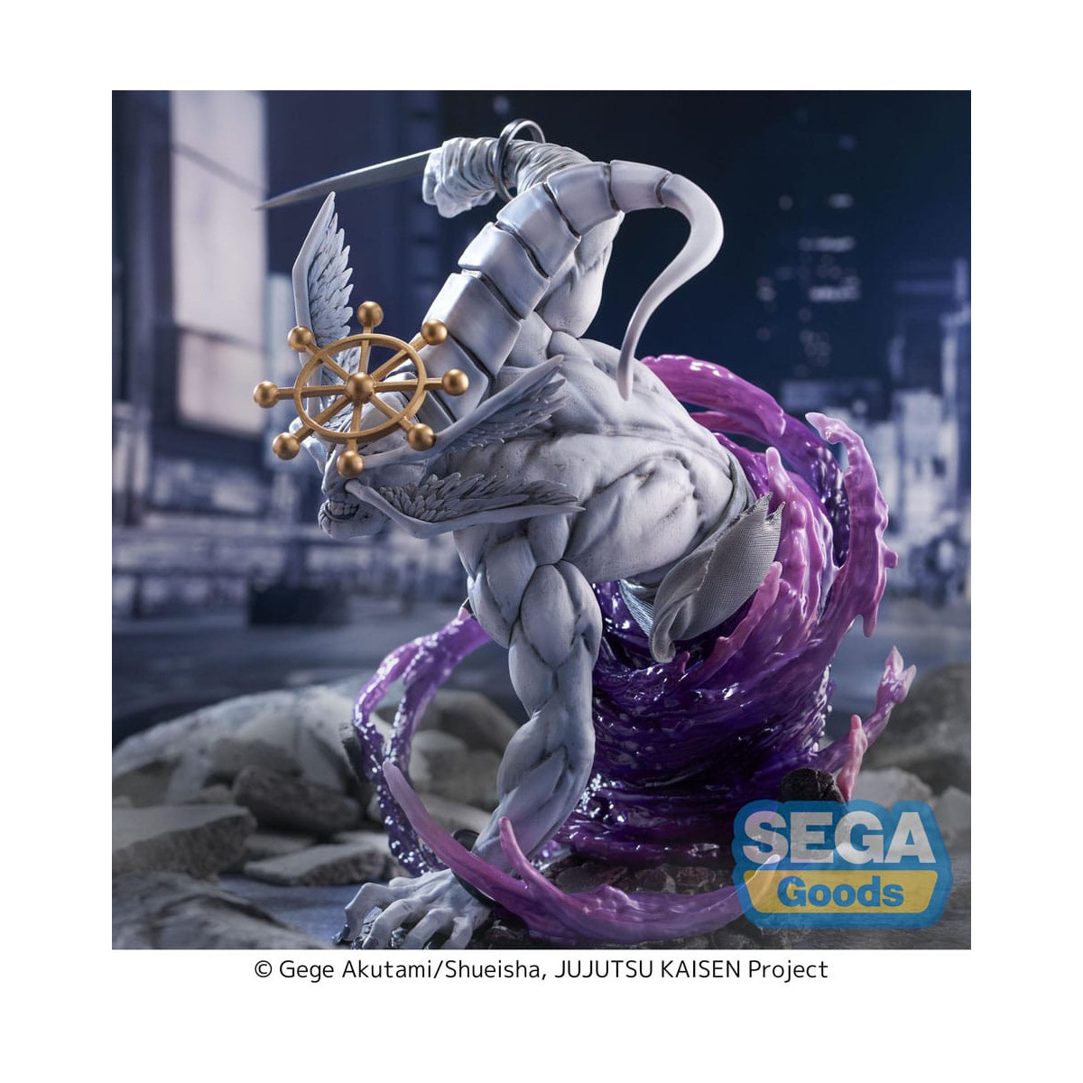 SEGA FIGURIZMA – Achtklingiges Schwert „Divergent Sila“ des göttlichen Generals Mahoraga – Jujutsu Kaisen