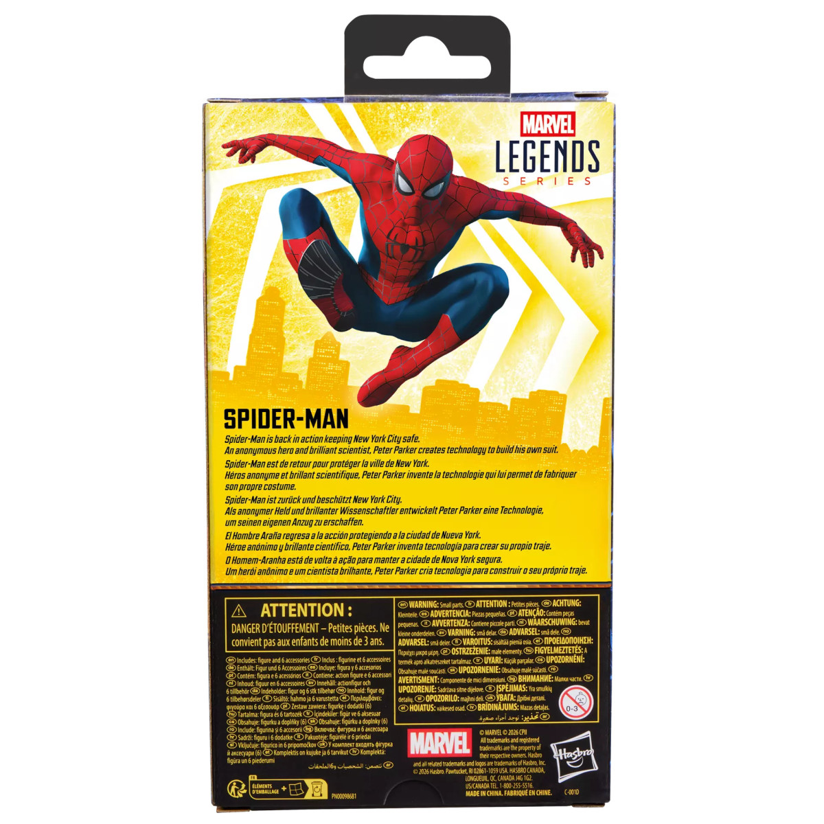 Hasbro Marvel Legends Serie – Spider-Man – Spider-Man: Brand New Day