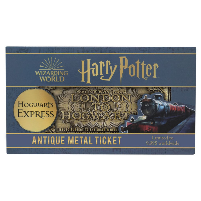 FaNaTtiK – Harry Potter: Nachbildung einer Hogwarts-Zugfahrkarte, Limited Edition