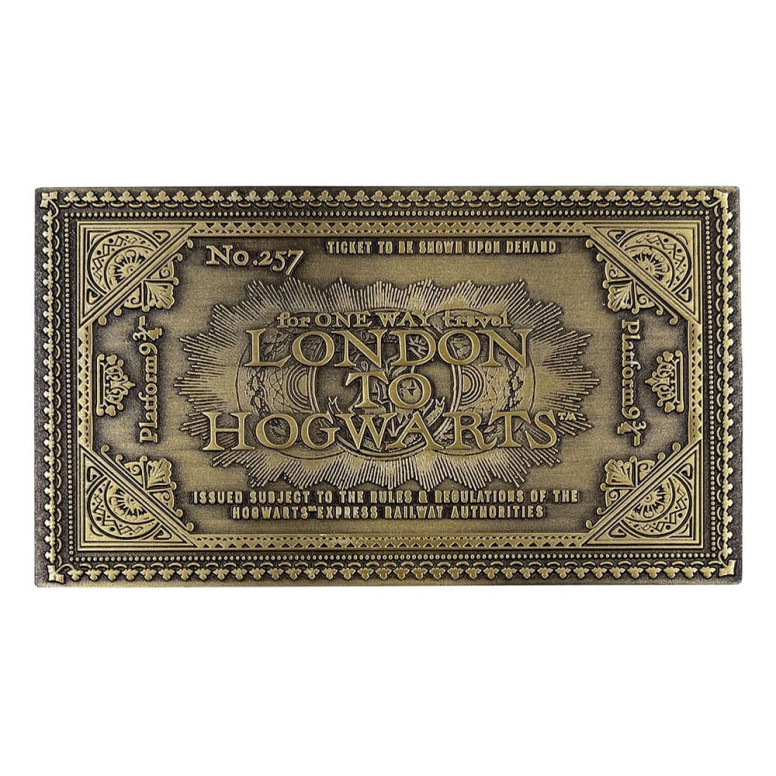FaNaTtiK – Harry Potter: Nachbildung einer Hogwarts-Zugfahrkarte, Limited Edition