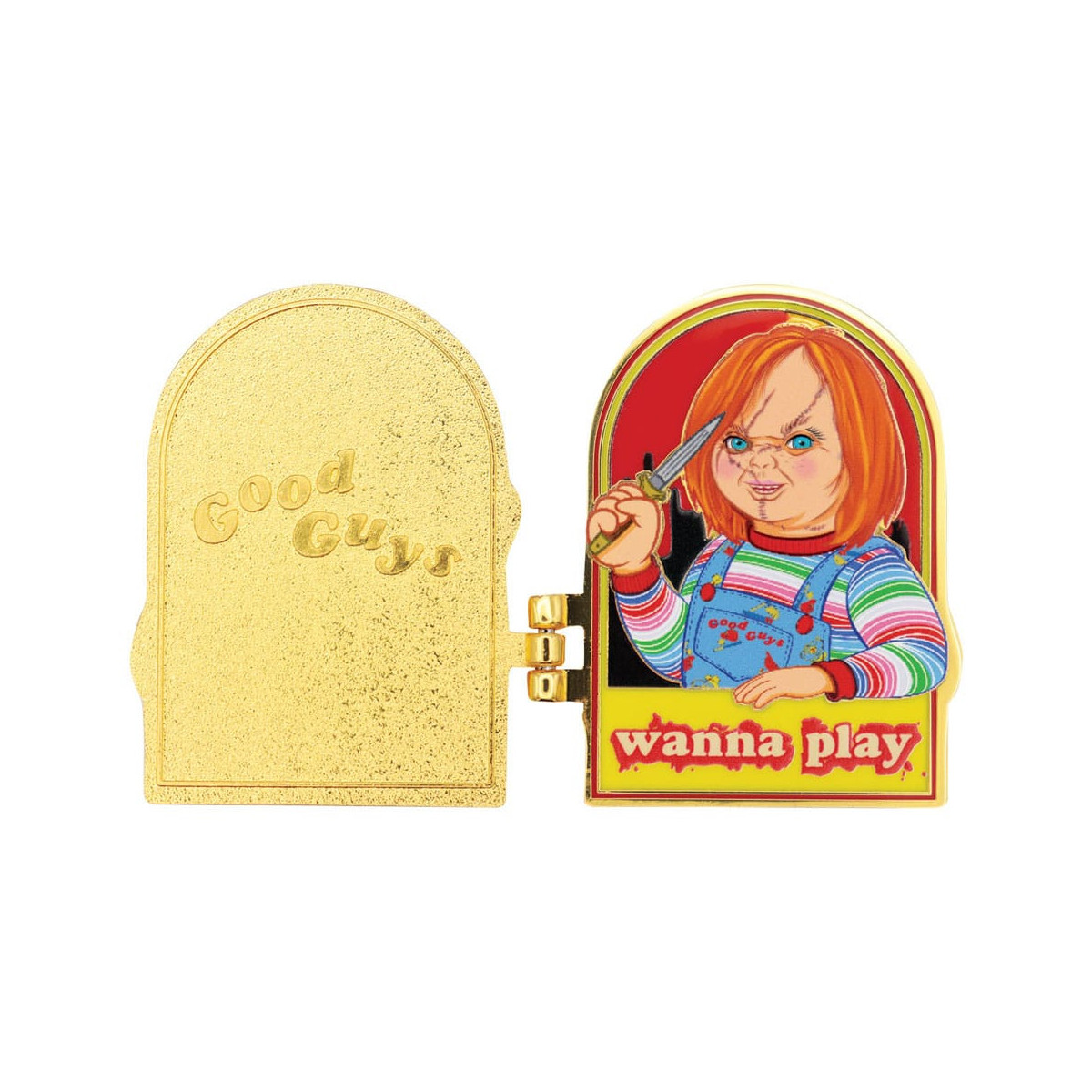 FaNaTtiK – Child's Play – Chucky – Ansteckpin „The Squawk“ in limitierter Auflage