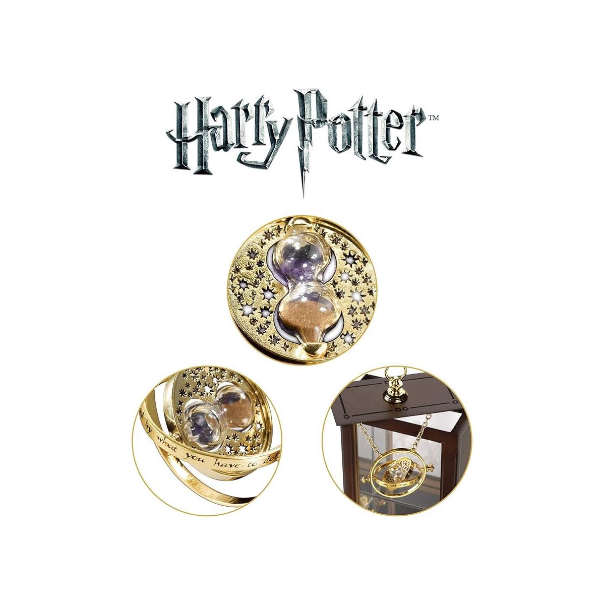 The Noble Collection – HARRY POTTER – Anhänger „Zeitumkehrer“