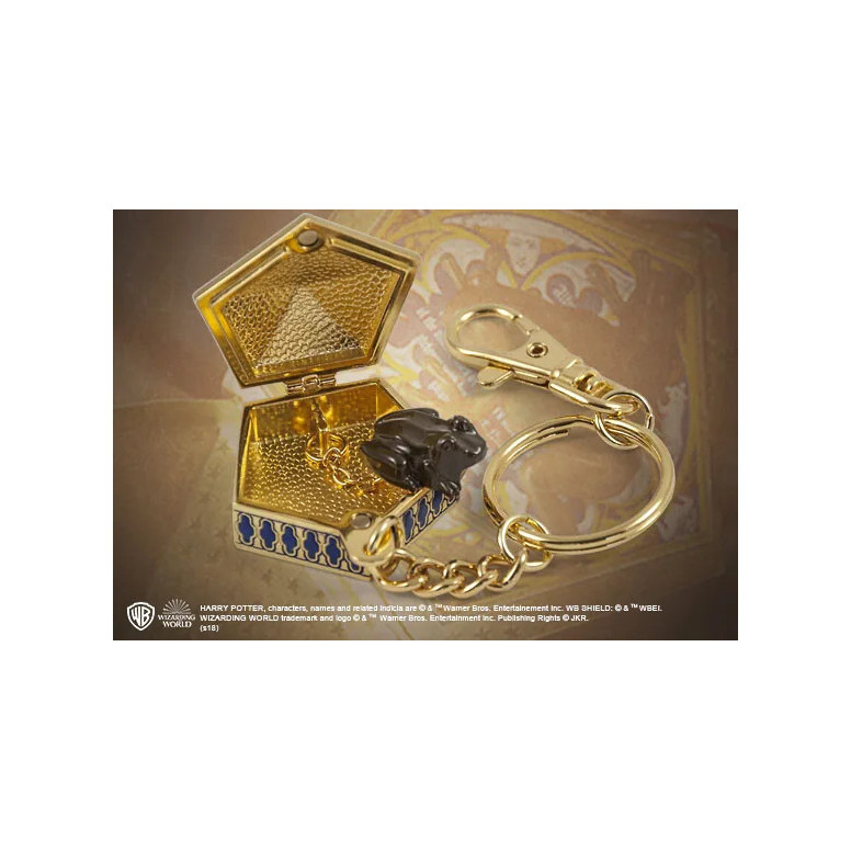 The Noble Collection – HARRY POTTER – Schokofrosch-Schlüsselanhänger