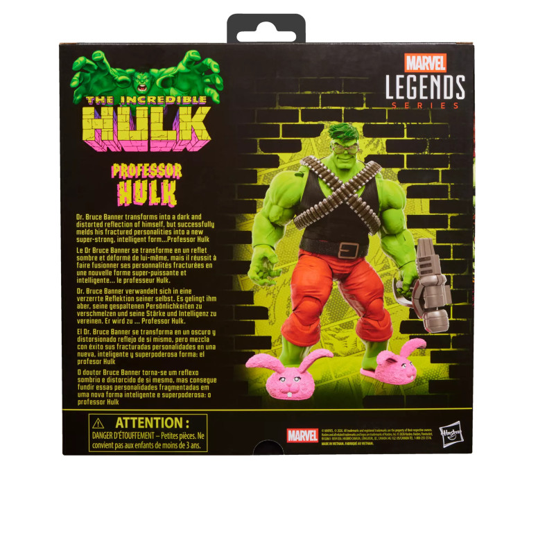 Marvel Legends Der unglaubliche „ Hulk “ – Professor Hulk