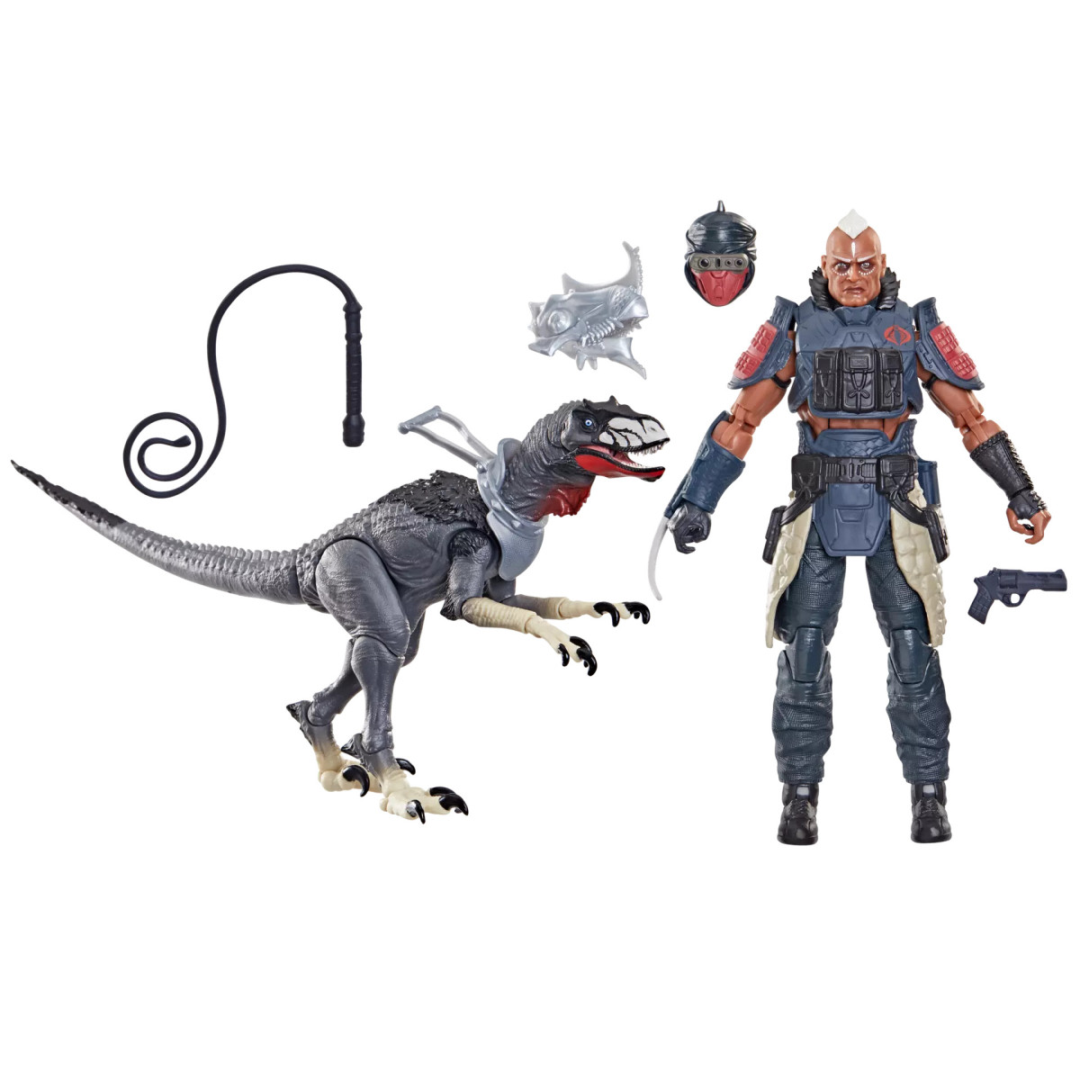 Hasbro G.I.JOE Classified-Reihe – Professor Rottclaw & „ “ Deinonychus Cobra