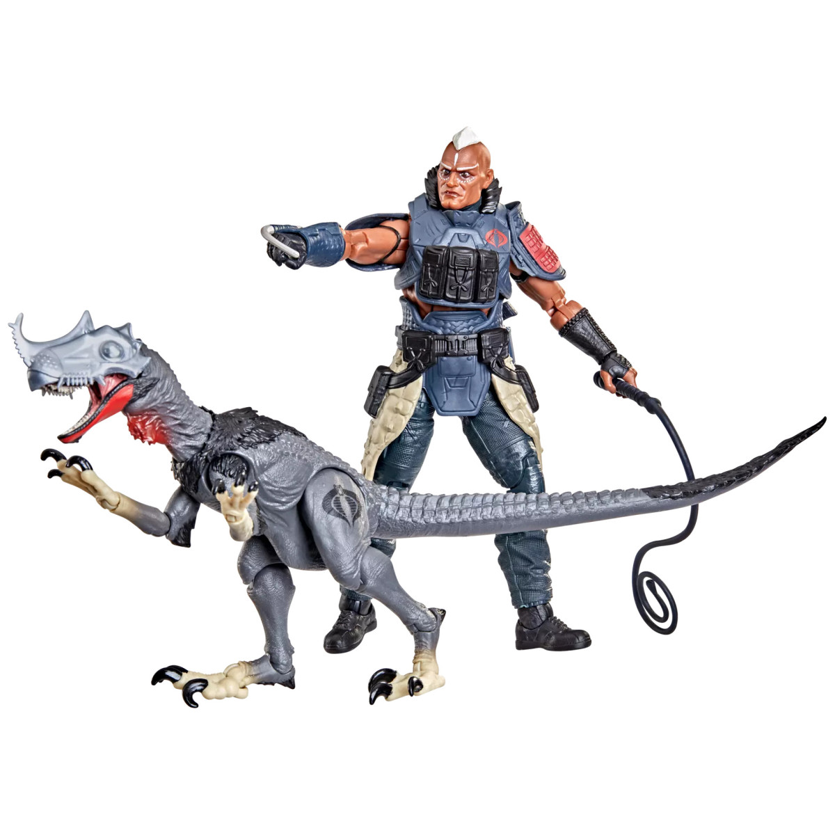 Hasbro G.I.JOE Classified-Reihe – Professor Rottclaw & „ “ Deinonychus Cobra