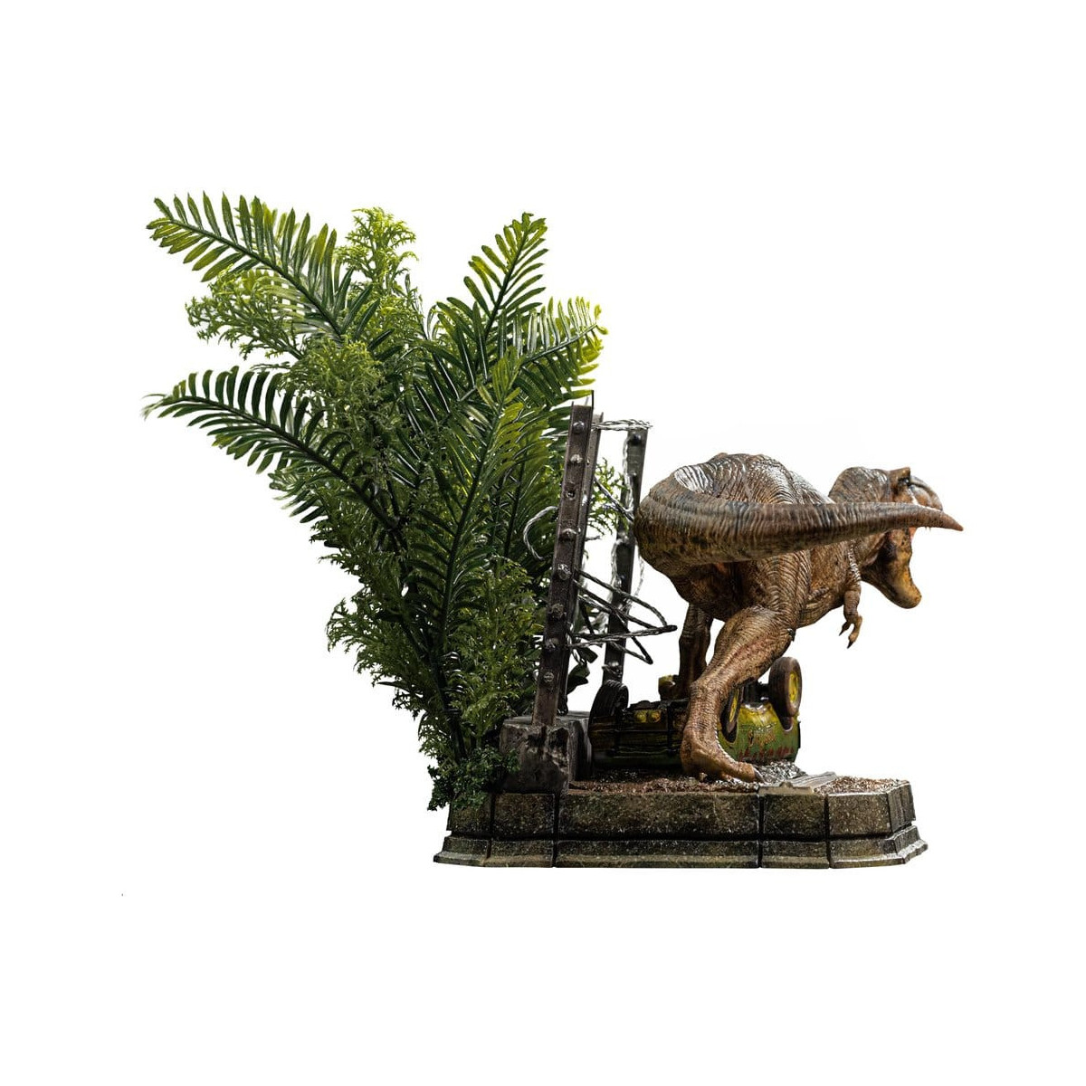 Iron Studios – T-Rex Breakout Set A – „ Jurassic Park “-Symbole