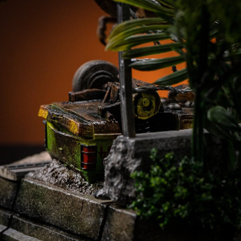 Iron Studios – T-Rex Breakout Set A – „ Jurassic Park “-Symbole