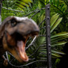Iron Studios – T-Rex Breakout Set A – „ Jurassic Park “-Symbole