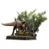 Iron Studios – T-Rex Breakout Set A – „ Jurassic Park “-Symbole