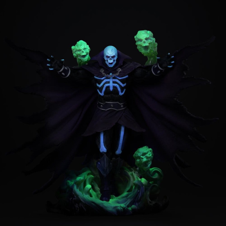 Iron Studios – Scareglow Art, Maßstab 1:10 (GITD) – Masters of the Universe – Die Herren des Universums