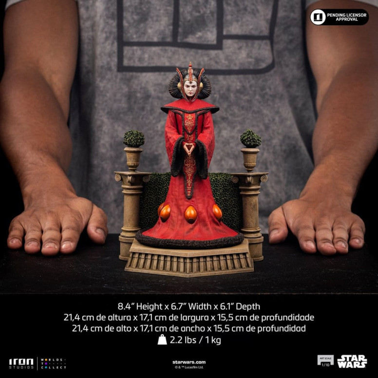 Iron Studios – Königin Amidala im Maßstab 1:10 – Star Wars: Episode I