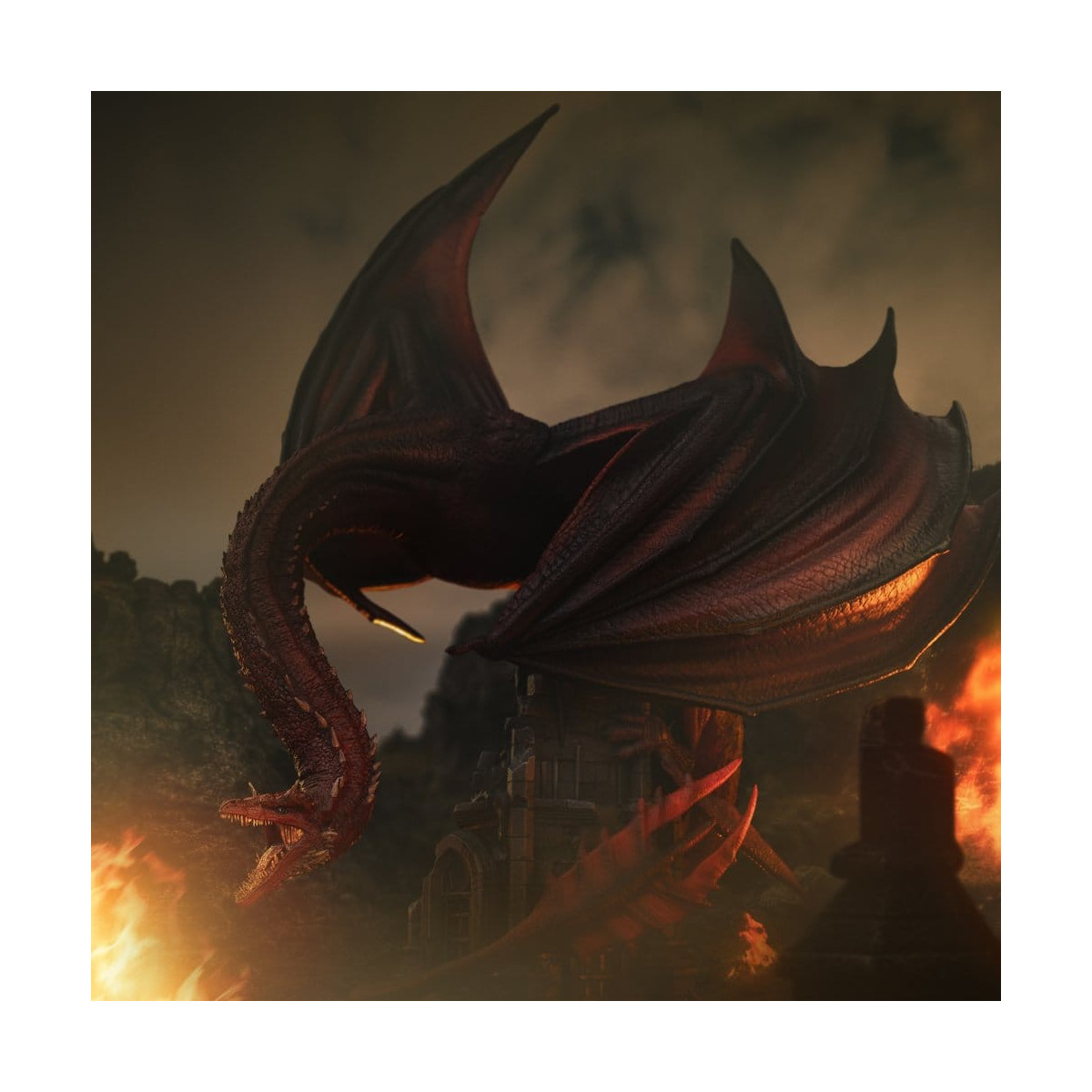 Iron Studios – House of the Dragon – Caraxes Icons
