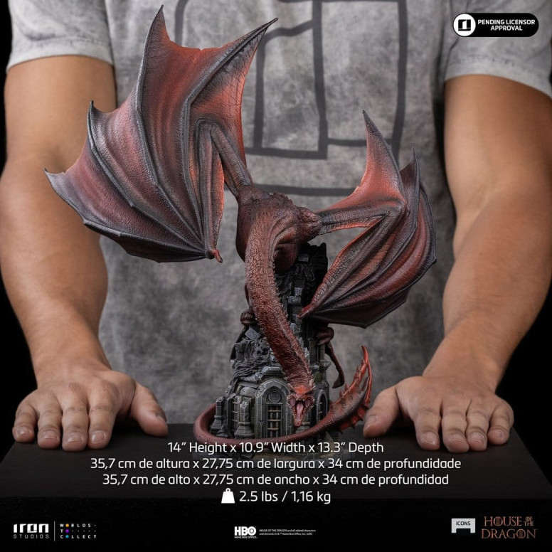 Iron Studios – House of the Dragon – Caraxes Icons