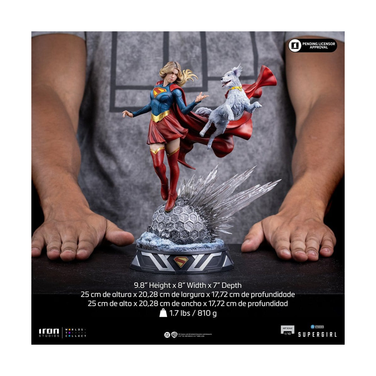Iron Studios – DC Comics – SUPERGIRL Art, Maßstab 1:10 – Supergirl (2026)