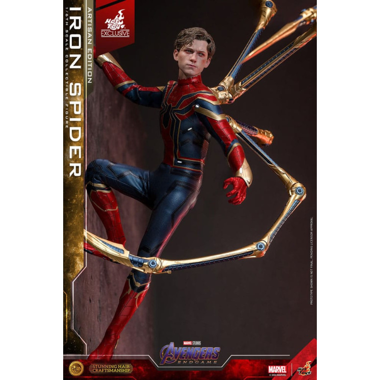 Hot Toys Marvel Avengers: Endgame – Iron Spider Artisan Edition MMS, Maßstab 1:6