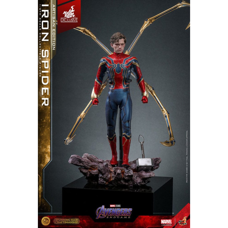 Hot Toys Marvel Avengers: Endgame – Iron Spider Artisan Edition MMS, Maßstab 1:6