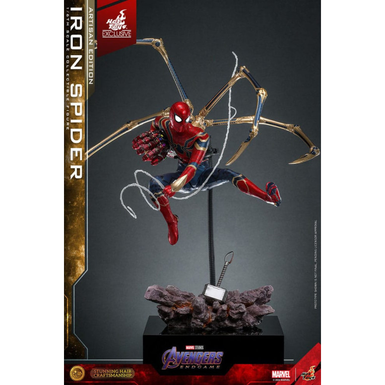 Hot Toys Marvel Avengers: Endgame – Iron Spider Artisan Edition MMS, Maßstab 1:6
