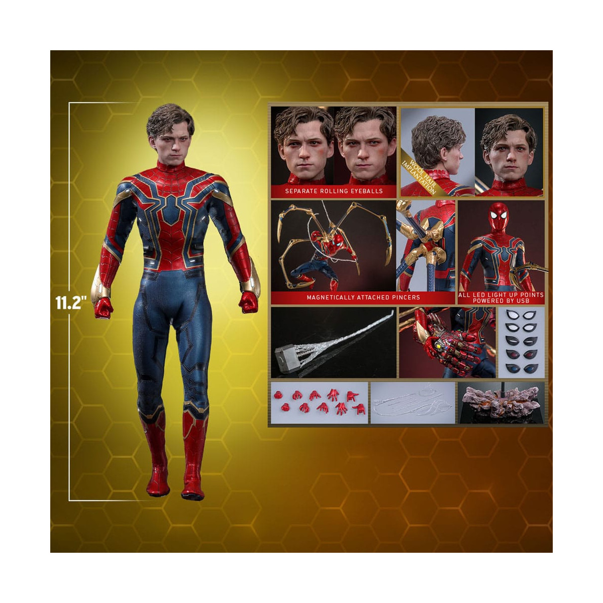 Hot Toys Marvel Avengers: Endgame – Iron Spider Artisan Edition MMS, Maßstab 1:6