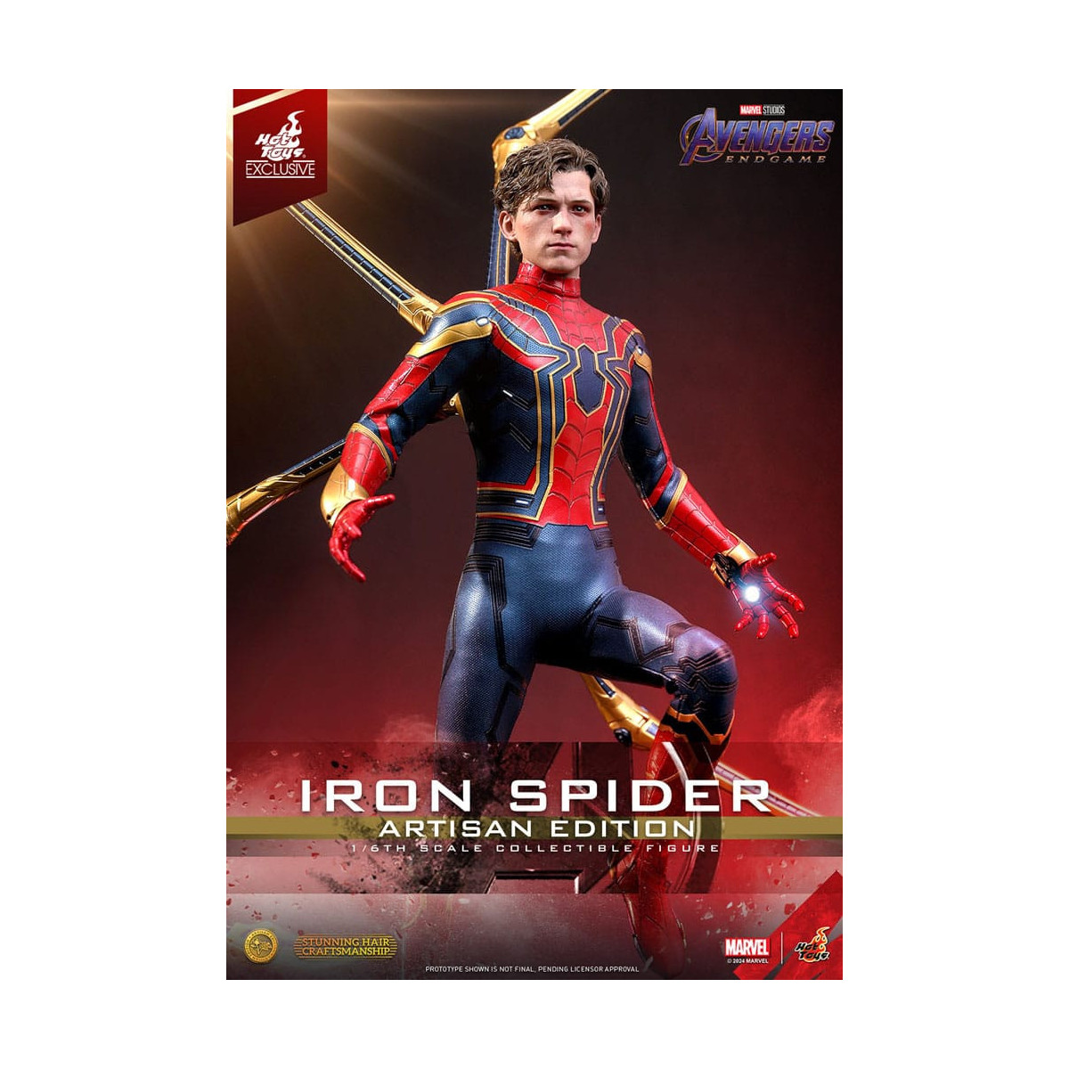 Hot Toys Marvel Avengers: Endgame – Iron Spider Artisan Edition MMS, Maßstab 1:6