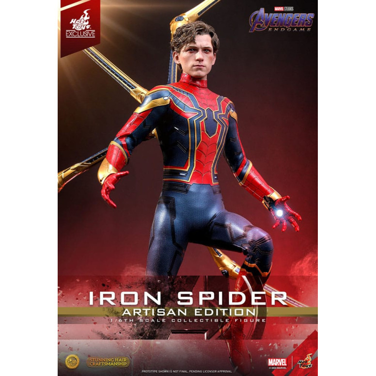 Hot Toys Marvel Avengers: Endgame – Iron Spider Artisan Edition MMS, Maßstab 1:6