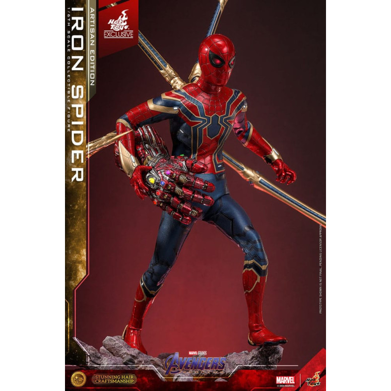 Hot Toys Marvel Avengers: Endgame – Iron Spider Artisan Edition MMS, Maßstab 1:6