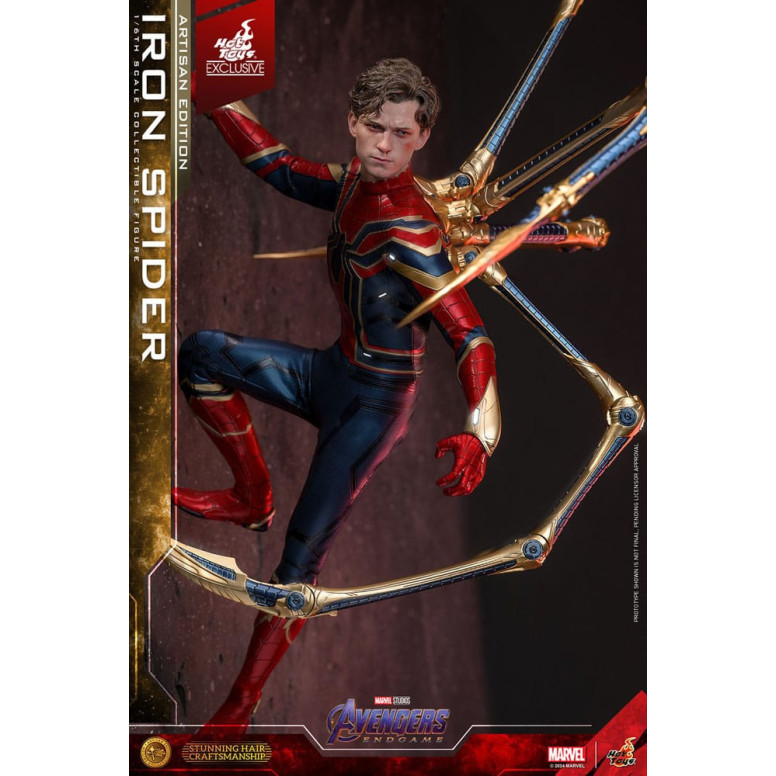 Hot Toys Marvel Avengers: Endgame – Iron Spider Artisan Edition MMS, Maßstab 1:6