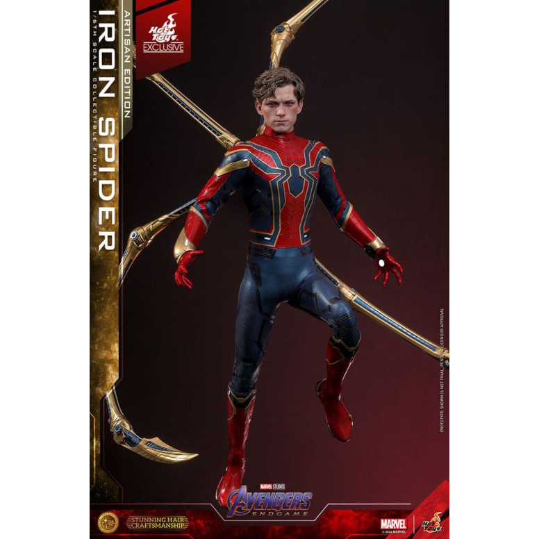 Hot Toys Marvel Avengers: Endgame – Iron Spider Artisan Edition MMS, Maßstab 1:6