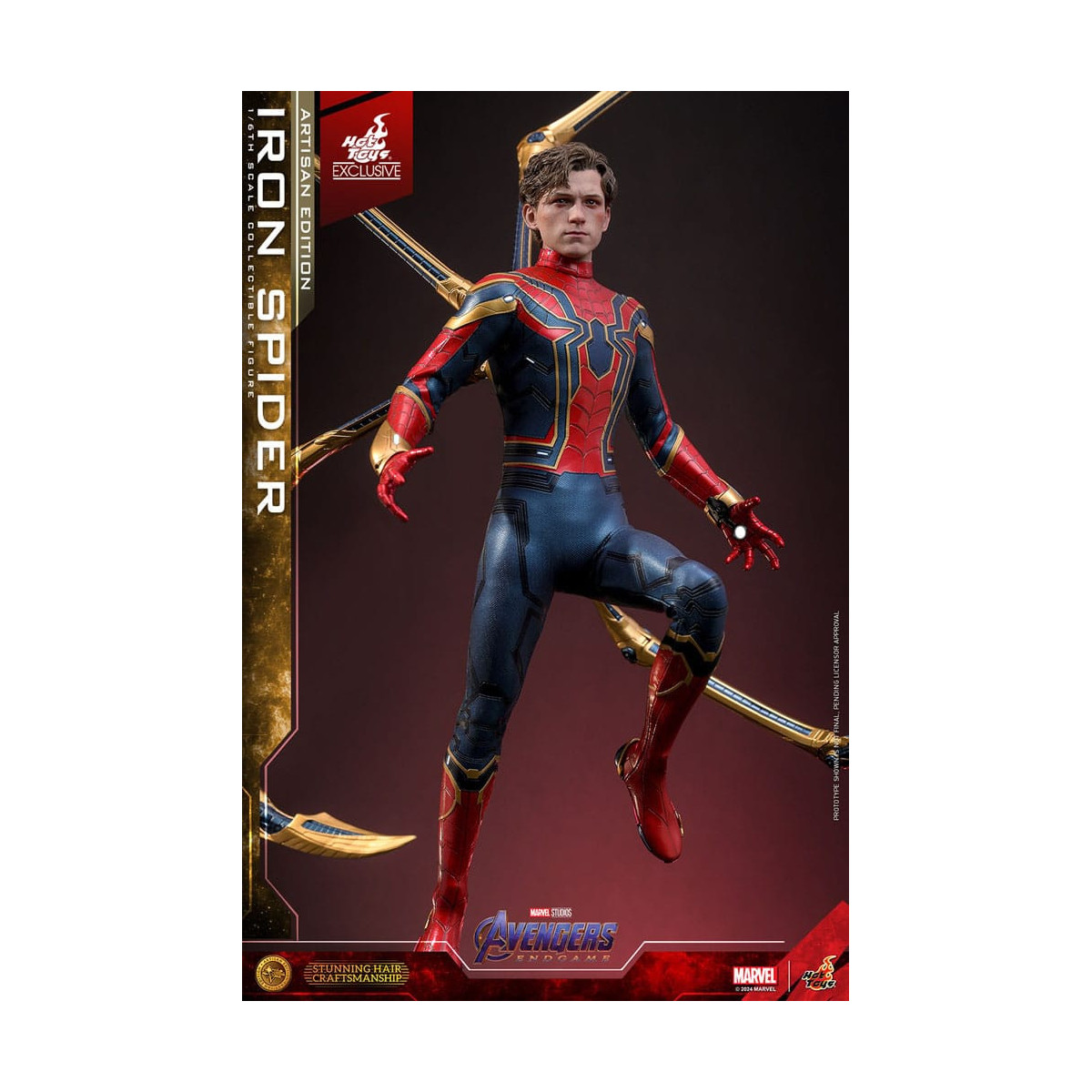 Hot Toys Marvel Avengers: Endgame – Iron Spider Artisan Edition MMS, Maßstab 1:6