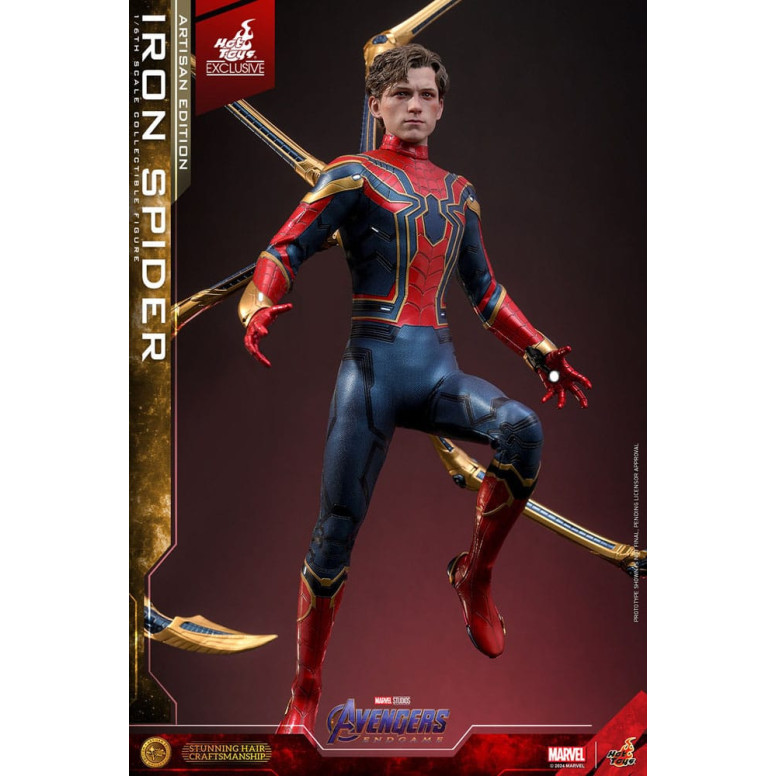 Hot Toys Marvel Avengers: Endgame – Iron Spider Artisan Edition MMS, Maßstab 1:6