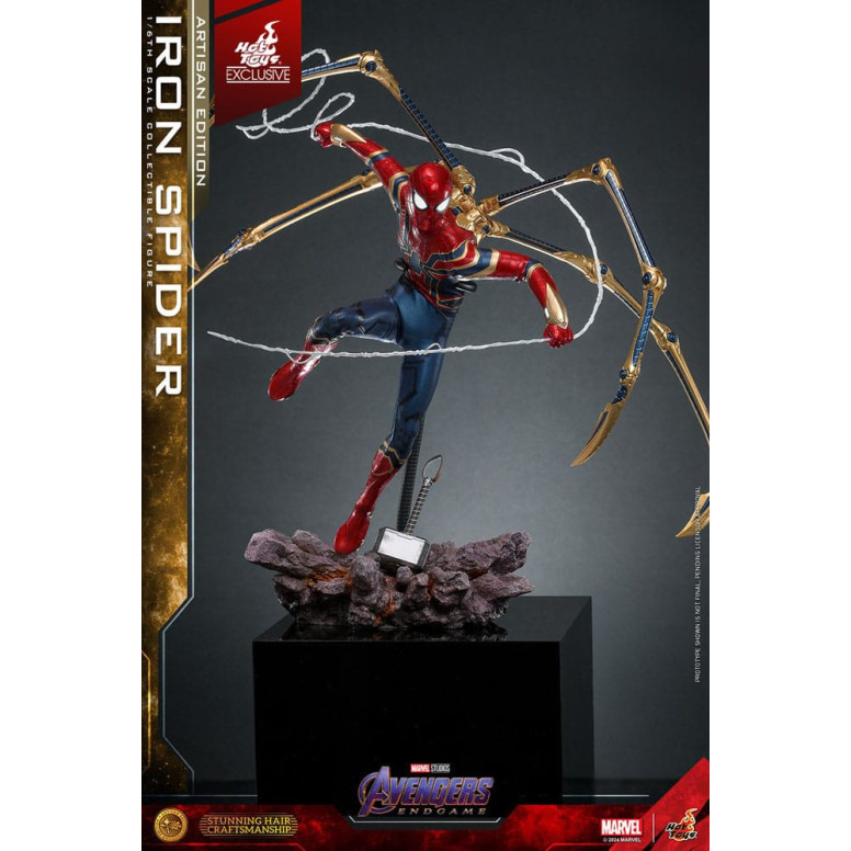 Hot Toys Marvel Avengers: Endgame – Iron Spider Artisan Edition MMS, Maßstab 1:6