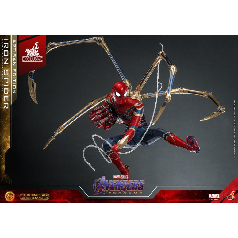 Hot Toys Marvel Avengers: Endgame – Iron Spider Artisan Edition MMS, Maßstab 1:6