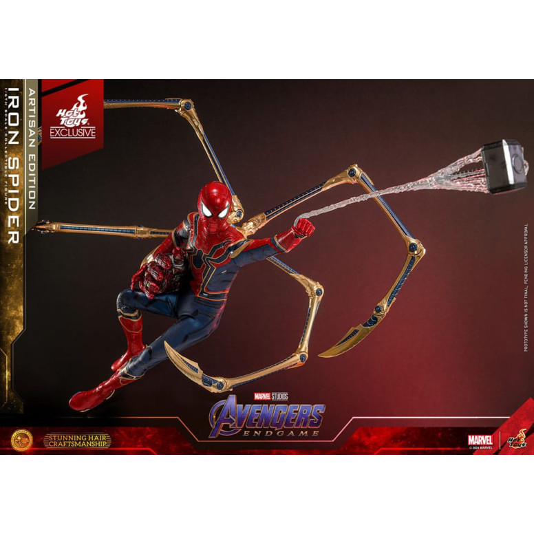 Hot Toys Marvel Avengers: Endgame – Iron Spider Artisan Edition MMS, Maßstab 1:6
