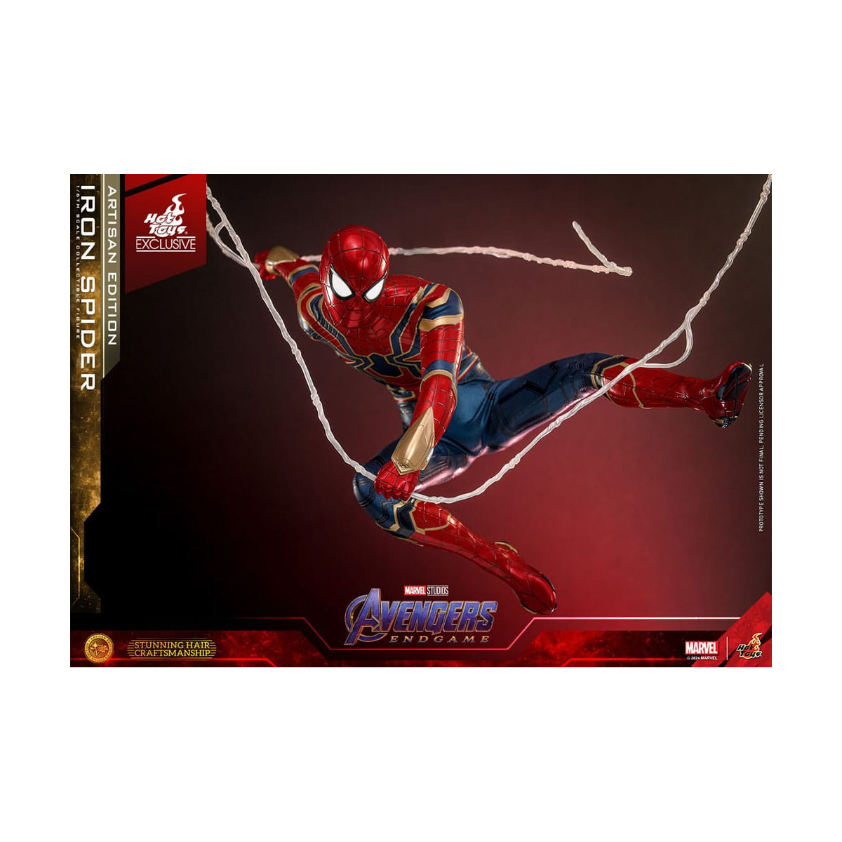 Hot Toys Marvel Avengers: Endgame – Iron Spider Artisan Edition MMS, Maßstab 1:6