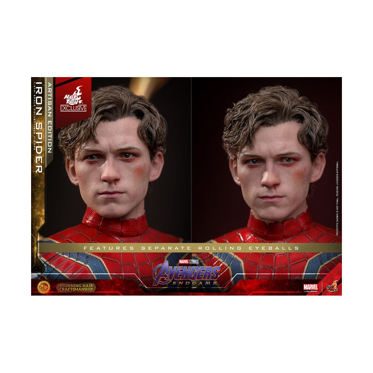 Hot Toys Marvel Avengers: Endgame – Iron Spider Artisan Edition MMS, Maßstab 1:6