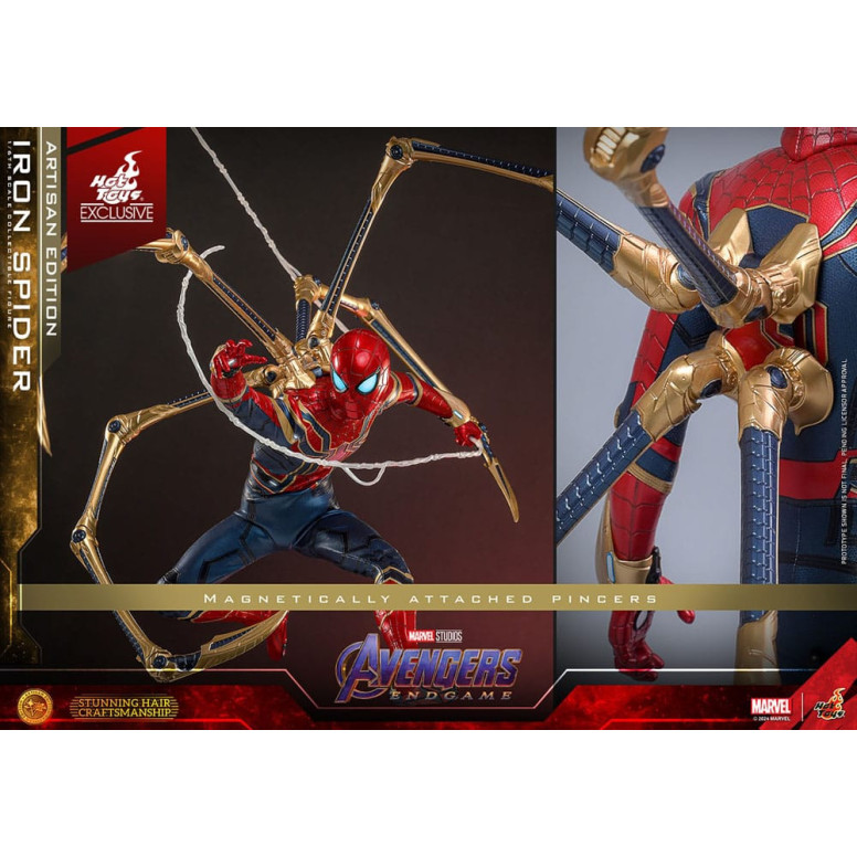 Hot Toys Marvel Avengers: Endgame – Iron Spider Artisan Edition MMS, Maßstab 1:6