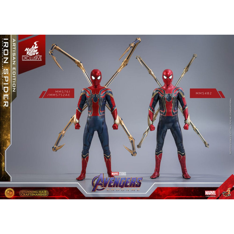 Hot Toys Marvel Avengers: Endgame – Iron Spider Artisan Edition MMS, Maßstab 1:6