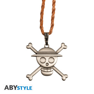 One Piece Halskette mit 3D-Anhänger „Skull“