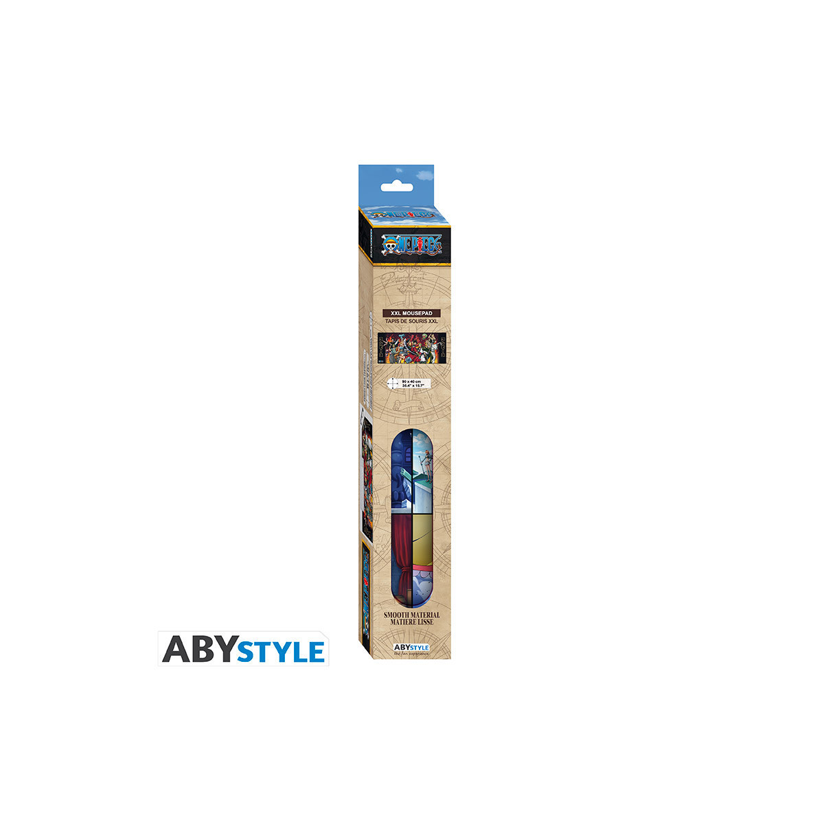 ABYstyle – One Piece XXL-Mauspad „Souvenirs de l'Équipage“ (90 x 40 cm)