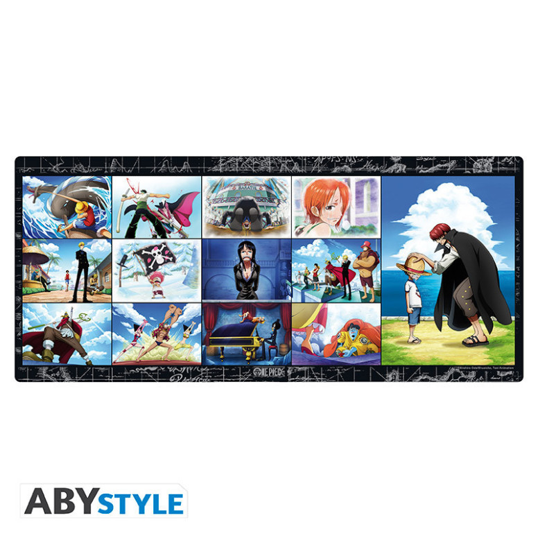 ABYstyle – One Piece XXL-Mauspad „Souvenirs de l'Équipage“ (90 x 40 cm)