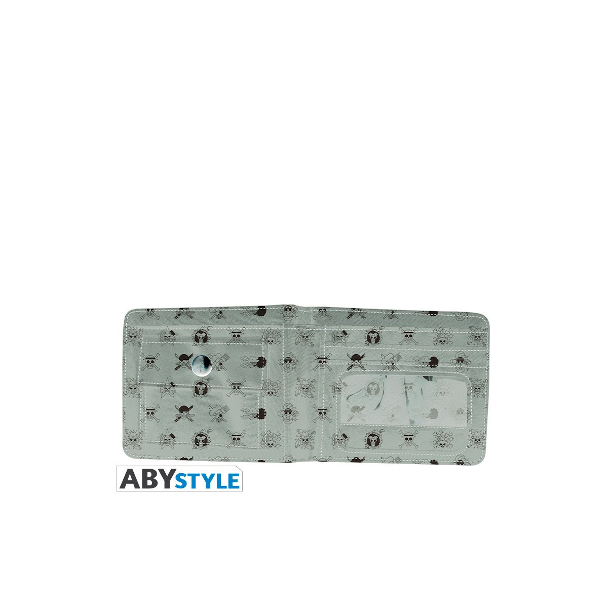 ABYstyle – One Piece Luffy-Geldbörse mit Totenkopf-Motiv aus Vinyl