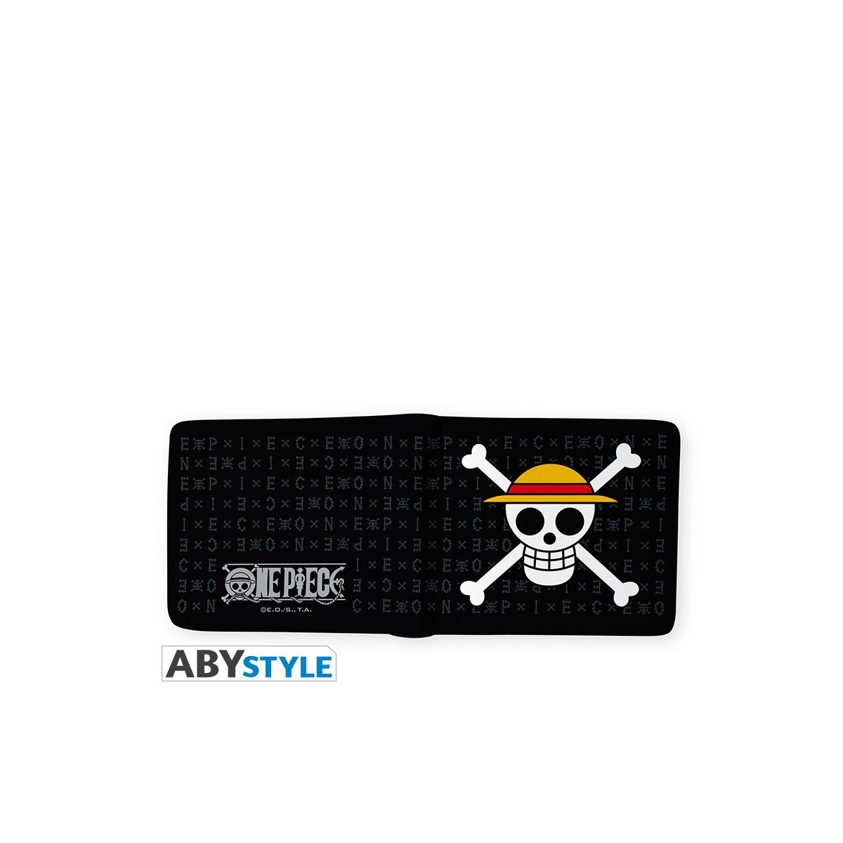 ABYstyle – One Piece Luffy-Geldbörse mit Totenkopf-Motiv aus Vinyl